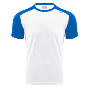 T-shirt tecnhique runnek milos white blue