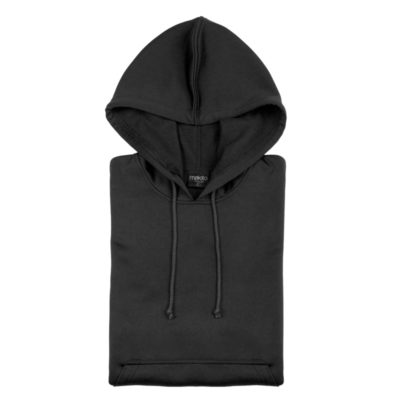SWEATSHIRT technical hoody black