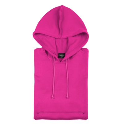 SWEATSHIRT technical hoody fuchsia