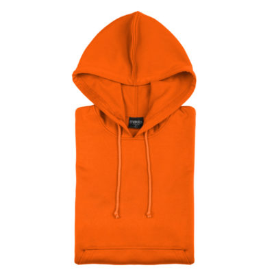 SWEATSHIRT technical hoody orange