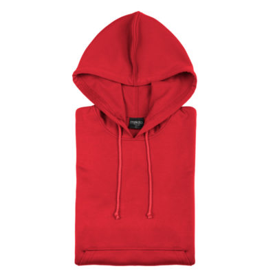 SWEATSHIRT technical hoody red