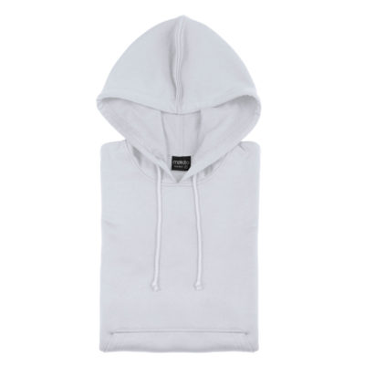 SWEATSHIRT technical hoody white