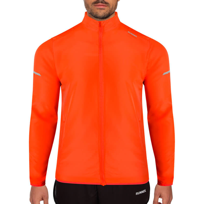 technical JACKET RUNNEK NEXT orange fluor