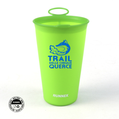 Green Portable Cup Level